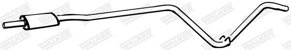 Silencieux avant (Pare flamme) WALKER 08724