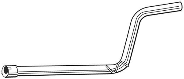 Tuyau d'échappement WALKER 08951
