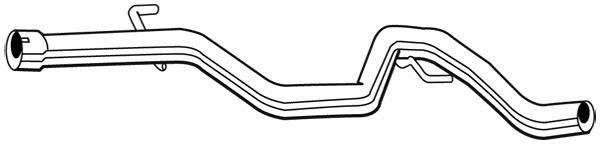 Tuyau d'échappement WALKER 08964