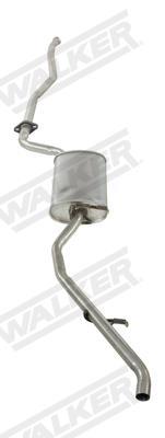Silenciador trasero WALKER 09616
