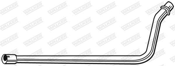 Tuyau d'échappement (Tuyau d'échappement) WALKER ref. 09946