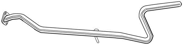 Tuyau d'échappement WALKER 09961