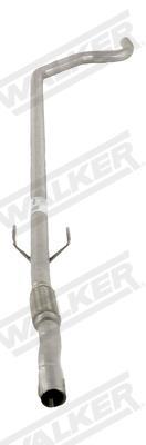 Tuyau d'échappement (Tuyau d'échappement) WALKER 10478