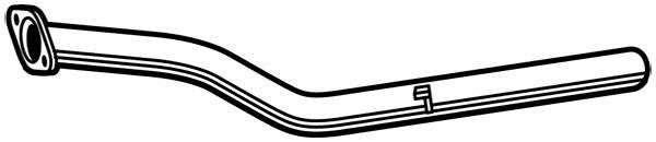 Tuyau d'échappement WALKER 10498