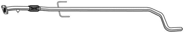 Tuyau d'échappement WALKER 10554