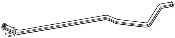 Tuyau d'échappement WALKER 10576