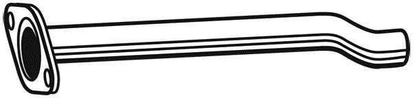 Tuyau d'échappement WALKER 10643