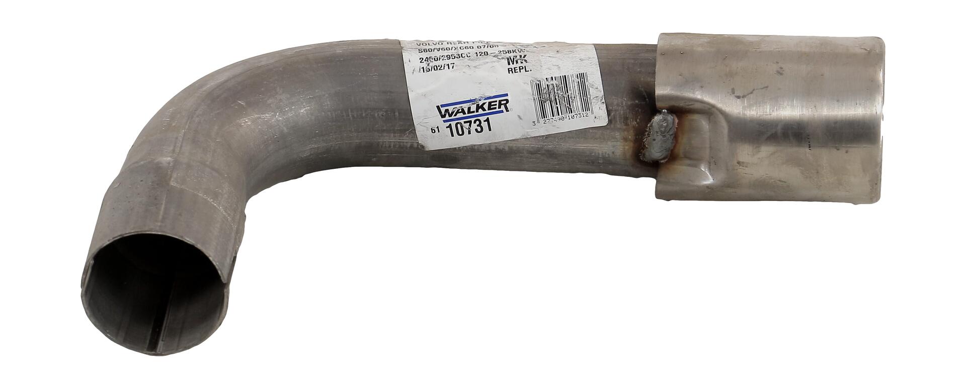 Tuyau d'échappement (Tuyau d'échappement) WALKER ref. 10731
