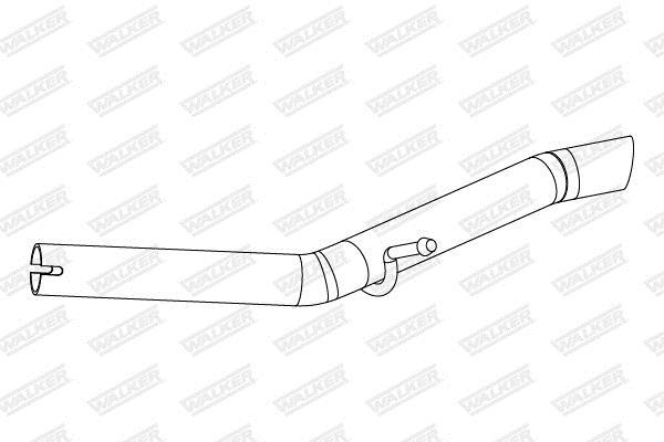 Tubo de escape WALKER 10873