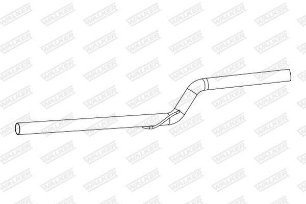 Tubo de escape WALKER ref. 10889