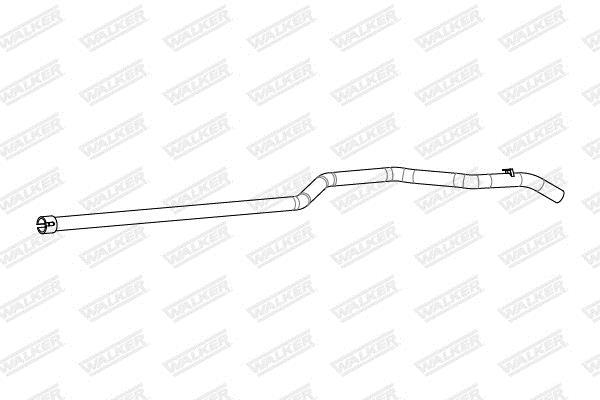 Tubo de escape WALKER ref. 10909