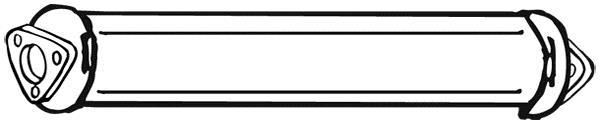 Tuyau d'échappement WALKER 14460
