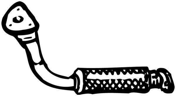 Tuyau d'échappement WALKER 15042