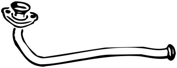 Tuyau d'échappement WALKER 15983