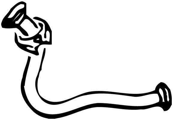 Tuyau d'échappement WALKER 15993