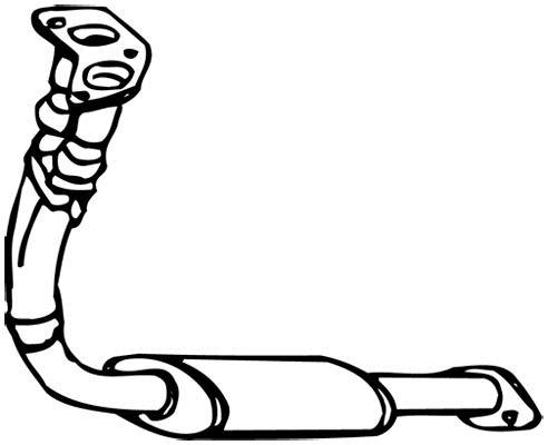 Silencieux avant WALKER 16141