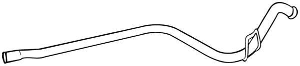 Tuyau d'échappement WALKER 17238