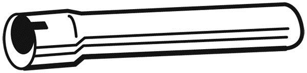 Tuyau d'échappement WALKER 17466