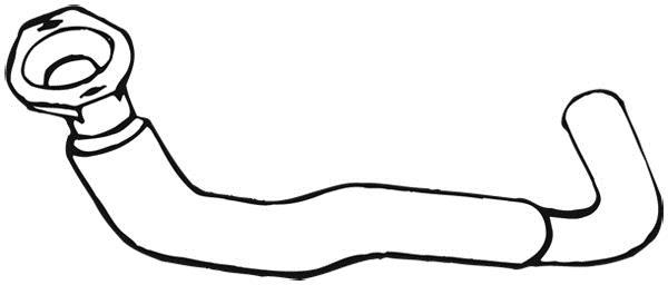 Silencieux arrière WALKER 21818