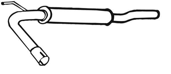 Silencieux avant WALKER 18261