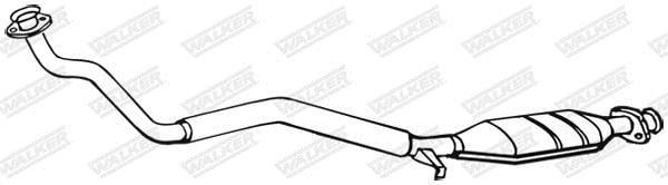 Catalyseur (Pot catalytique) WALKER ref. 18388