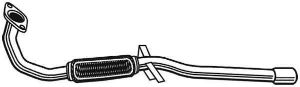 Tuyau d'échappement WALKER 18869