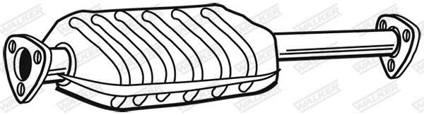 Catalyseur (Pot catalytique) WALKER ref. 20009