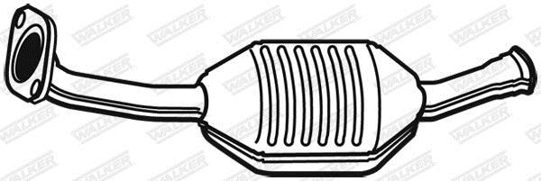 Catalyseur (Pot catalytique) WALKER ref. 20323