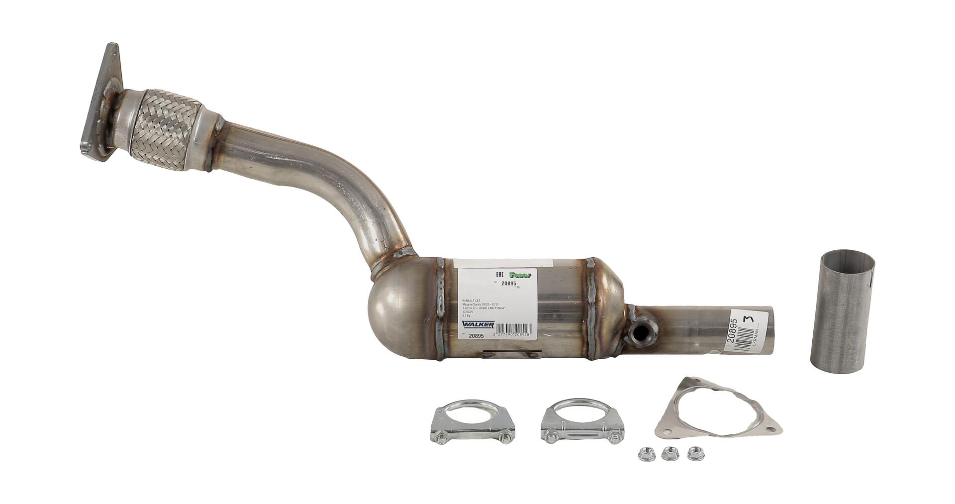 Catalyseur (Pot catalytique) WALKER ref. 20895