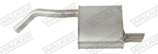 Silencieux arrière (Pot d'échappement) WALKER 21396