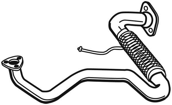 Tuyau d'échappement WALKER 21713