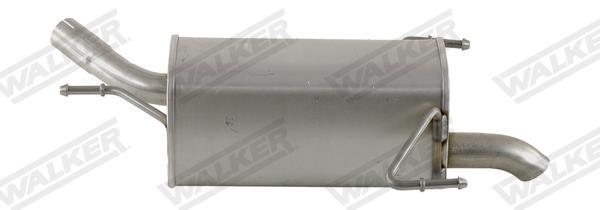 Silenciador trasero WALKER 22478