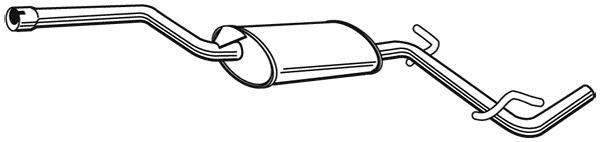 Silencieux central WALKER 22525