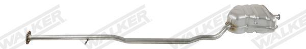 Panela de escape traseira WALKER ref. 22684