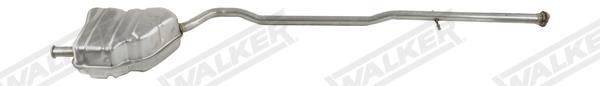 Panela de escape traseira WALKER ref. 22684