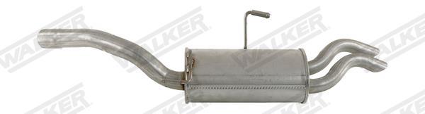 Silencieux arrière (Pot d'échappement) WALKER 22793