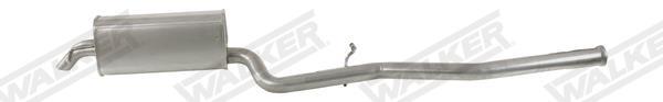 Panela de escape traseira WALKER 22903