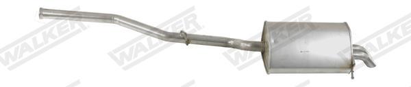 Panela de escape traseira WALKER 22903