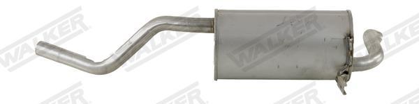 Panela de escape traseira WALKER 23083