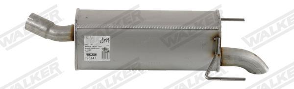 Silenciador trasero WALKER 23147
