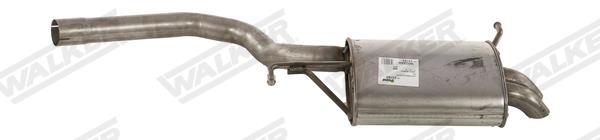 Silencieux arrière (Pot d'échappement) WALKER 23183