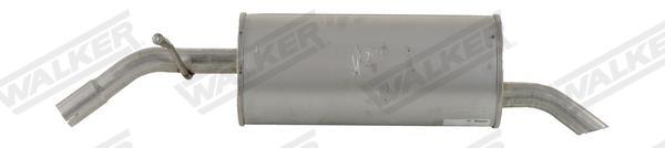 Silencieux arrière (Pot d'échappement) WALKER 23226