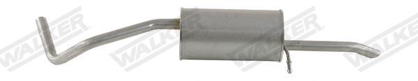 Silenciador trasero WALKER 23350