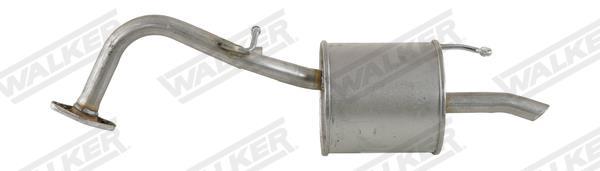 Panela de escape traseira WALKER 23498