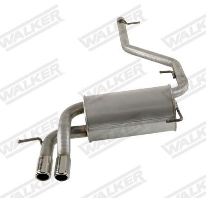 Silencieux arrière (Pot d'échappement) WALKER 24106