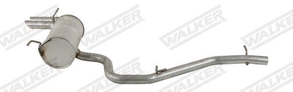 Silencieux arrière (Pot d'échappement) WALKER 24264