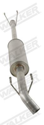 Silencieux arrière (Pot d'échappement) WALKER 24501