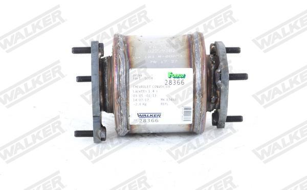 Catalyseur (Pot catalytique) WALKER ref. 28366