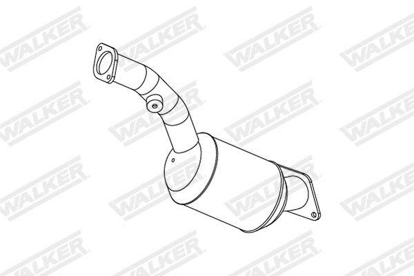 Catalyseur (Pot catalytique) WALKER ref. 28876