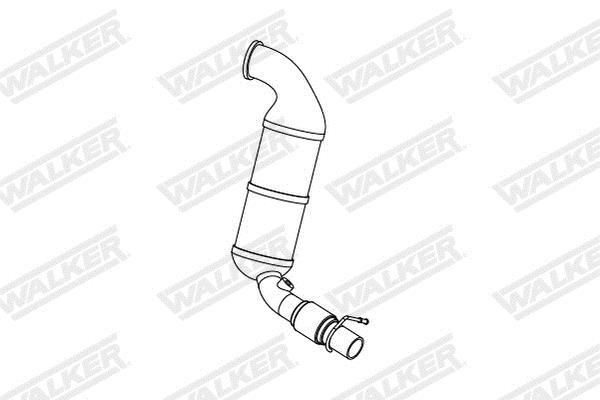 Catalyseur (Pot catalytique) WALKER 28877